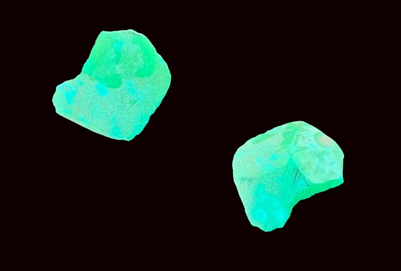 illuminiet voor- en achterkant - UV 365 nm