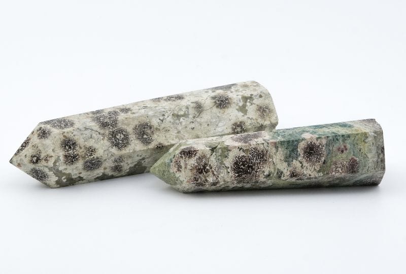 sakura agate - korund zoisiet veldspaat