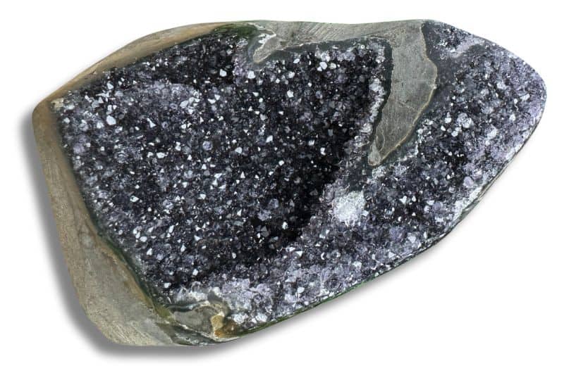 zwarte amethist - mineralenhoekje