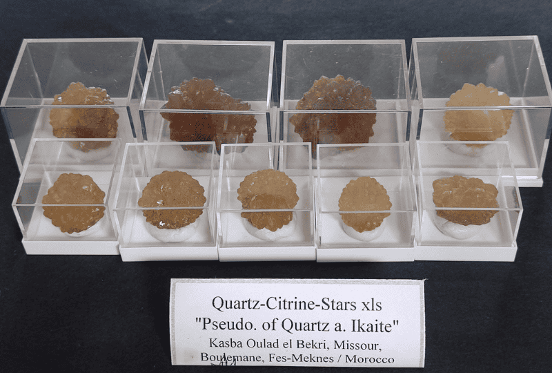 quartz citrine stars - marokko