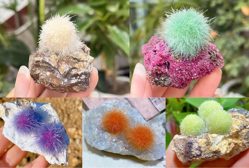 Dandelion zeolite - verschillende kleuren - Etsy