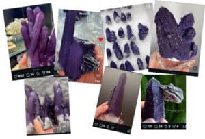 kwarts met fluoriet huangang - social media posts