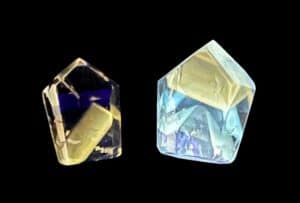 amethist met fantomen - 255 nm UV